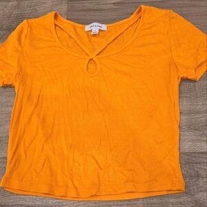 ✨️ Stitch And Pine Orange Summer‎ Top size XS